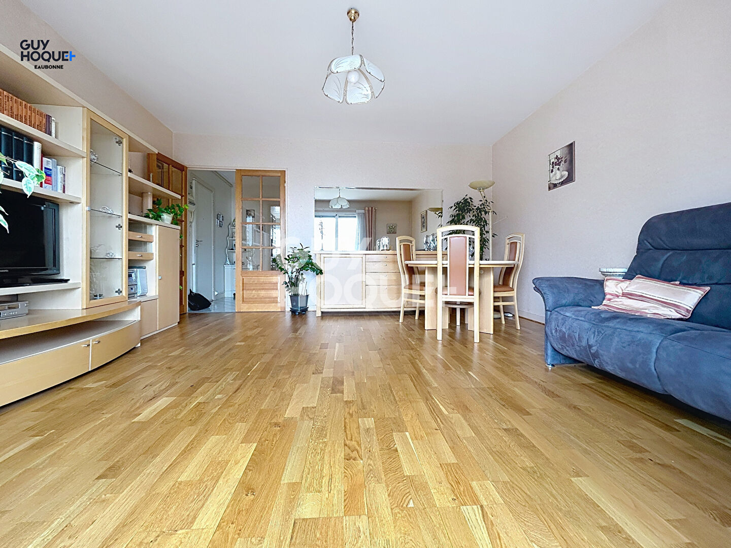 Centre-ville EAUBONNE :Grand 2 pièces - 59m² avec Balcon - Parking et cave