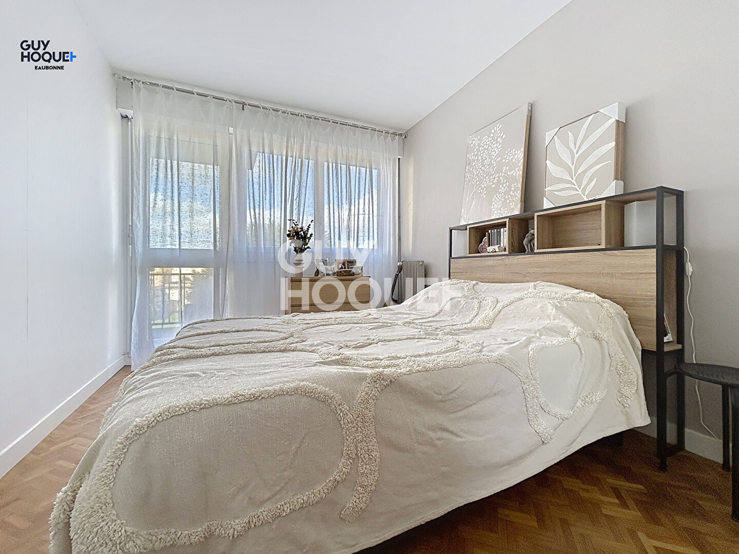 EAUBONNE 7 min Gare: Quartier Cerisaie- Jean Macé :Appartement 4 pièces 2 chambres 75m² - terrasse 13m² avec cave et Parking