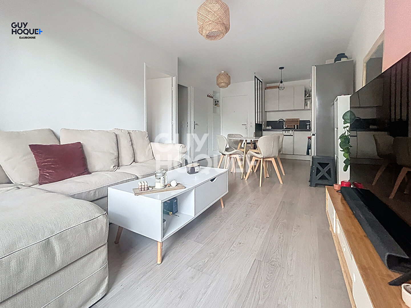 5 min Gare ERMONT/EAUBONNE - Appartement 2 pièces 41.04 m2 - meublé