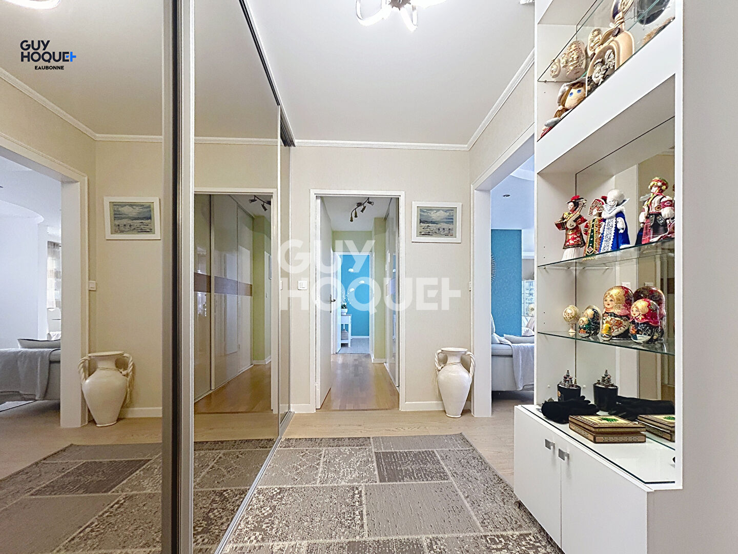 10 min Gare Ermont-Eaubonne :Appartement  DERNIER ETAGE :4 pièces de 81m² de 2/3 chambres - Quartier PAUL- BERT à Eaubonne