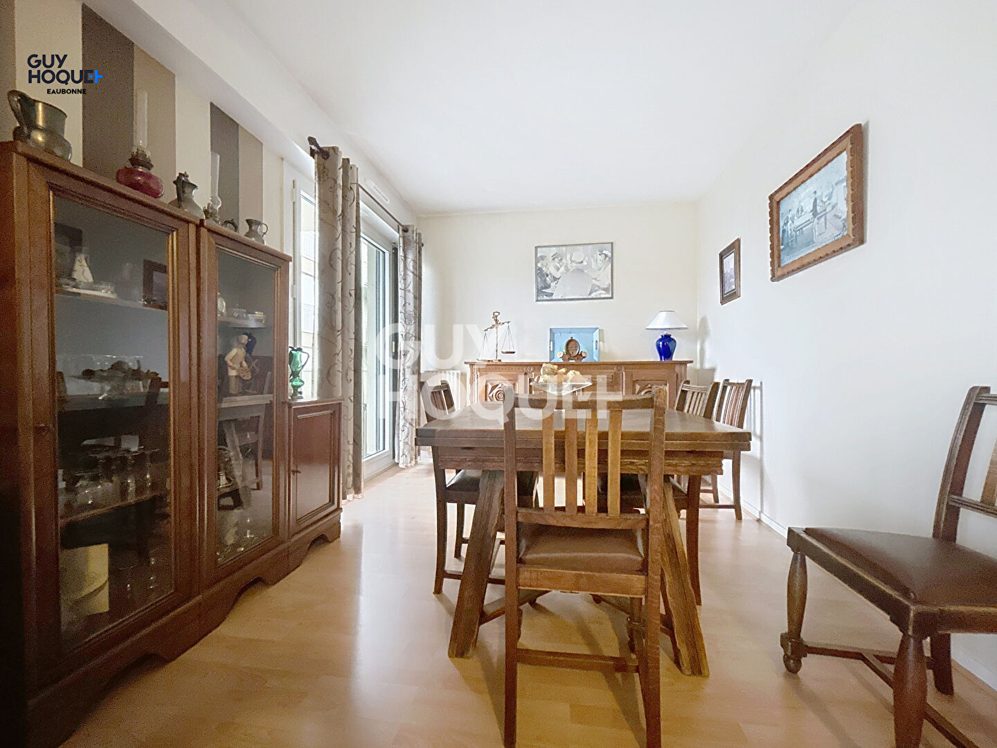 Margency proche Etablissement Bury : Appartement Isolé et Ravalé -4  pièces- deux chambres 83m² avec parking + cave