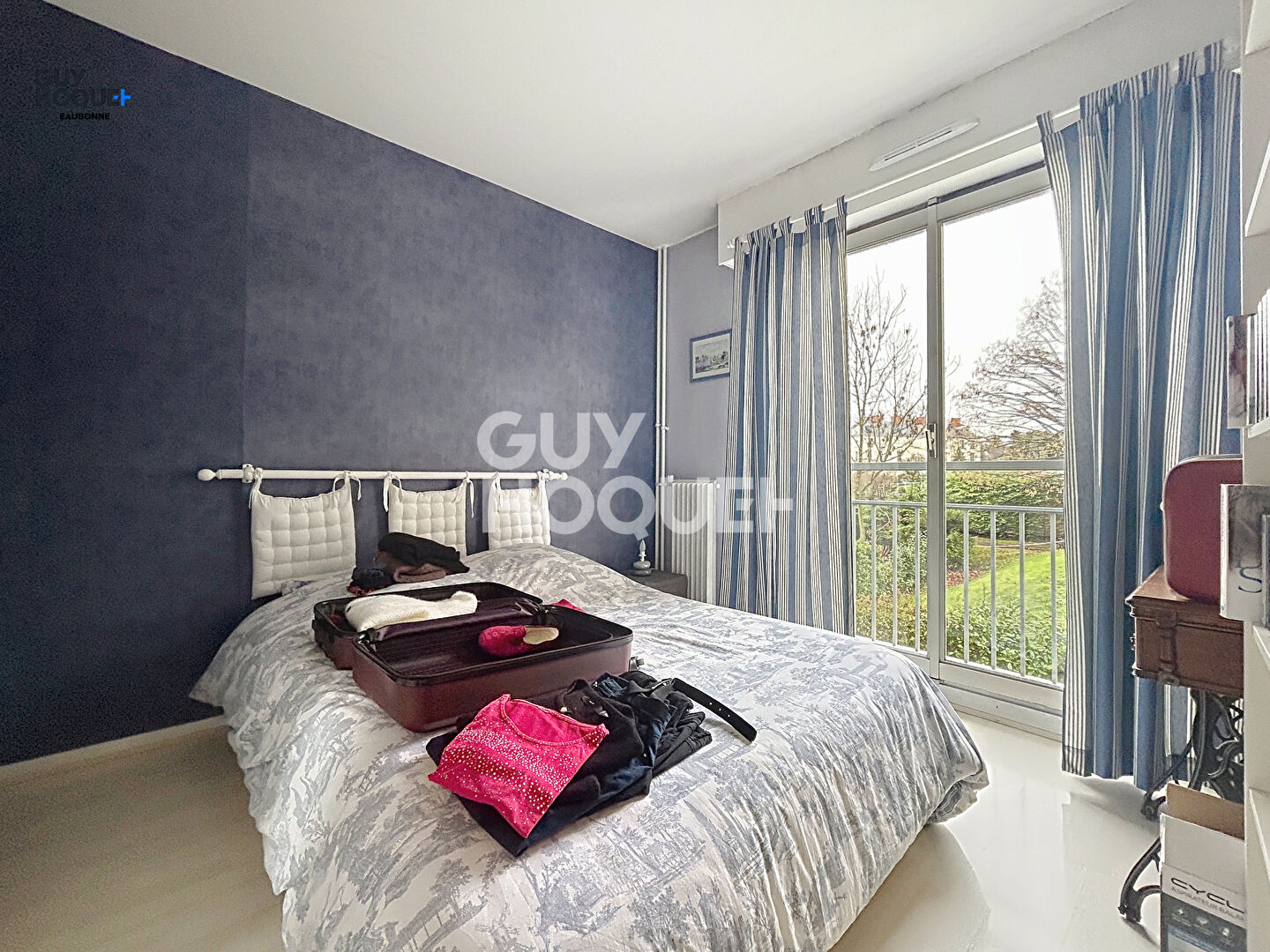 Margency proche Etablissement Bury : Appartement Isolé et Ravalé -4  pièces- deux chambres 83m² avec parking + cave