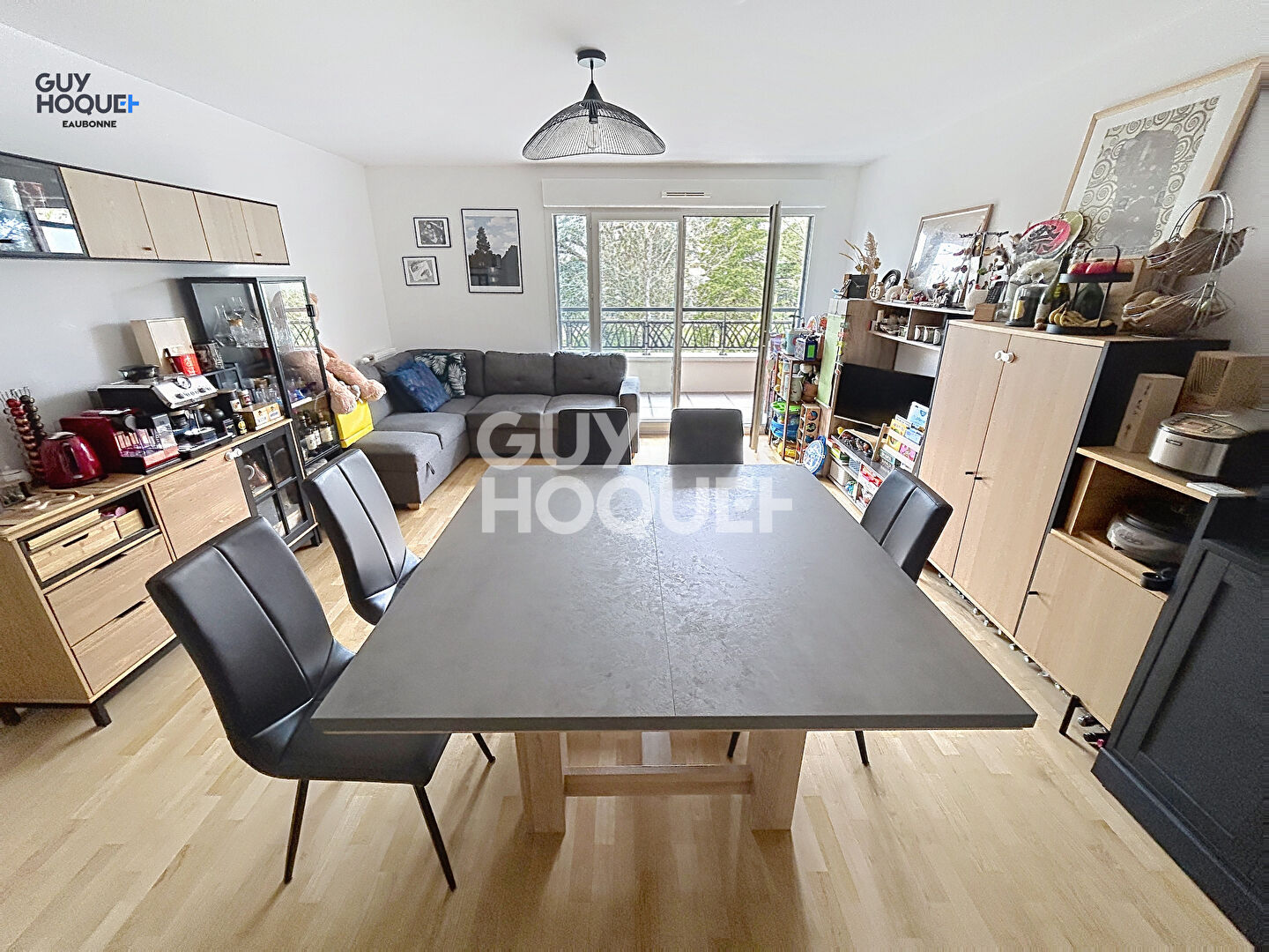 5 min GARE ERMONT-EAUBONNE - Résidence "LE MAJESTIK" -  Appartement 3 pièces- 2 chambres 63.73m² avec 2 places de parking + balcon