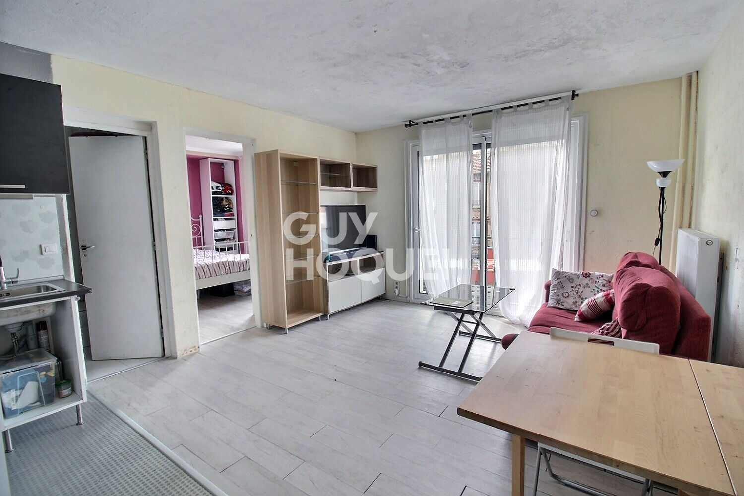 VENTE : appartement F1 (34 m²) à EPINAY SUR SEINE