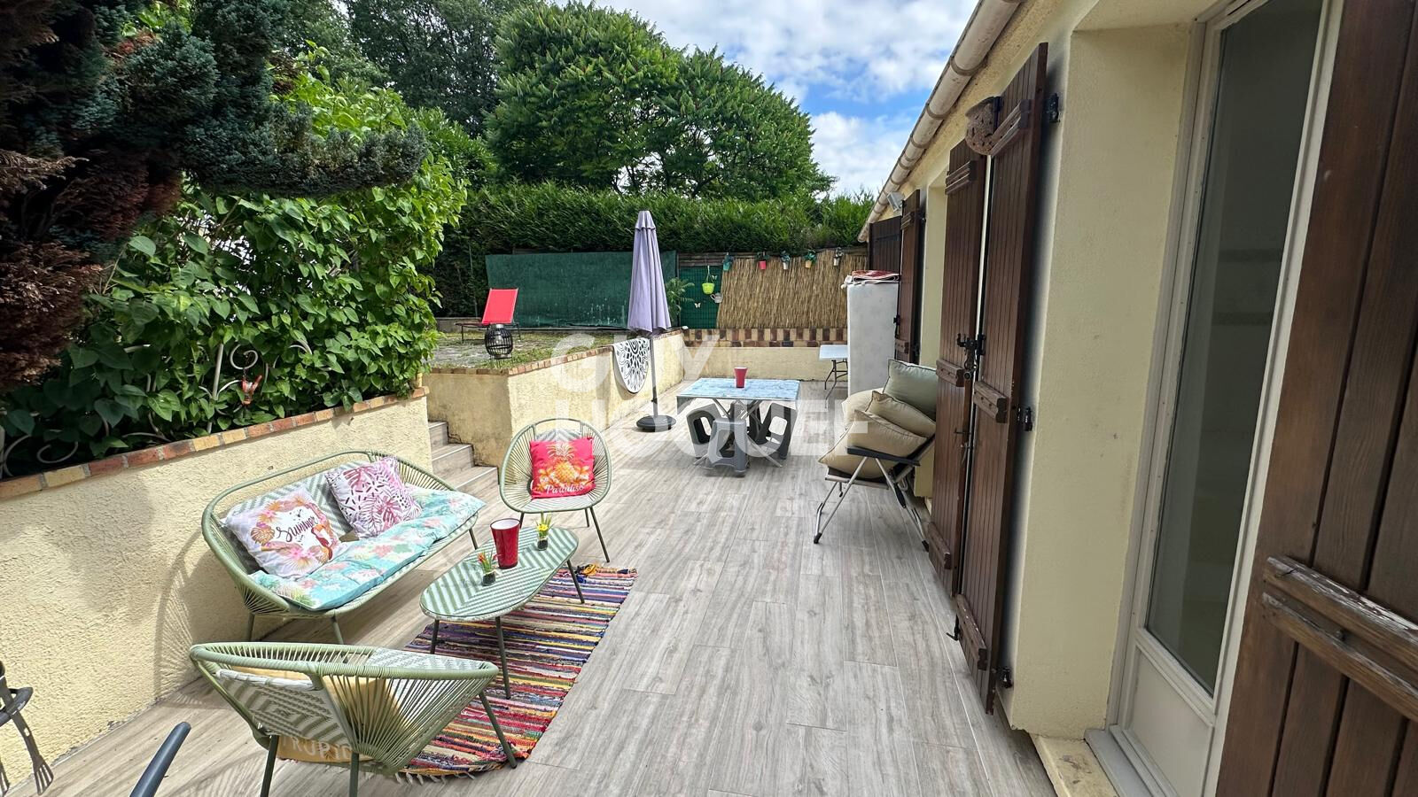 LIMAY - Maison de plain-pied - 3 Chambres - avec jardin