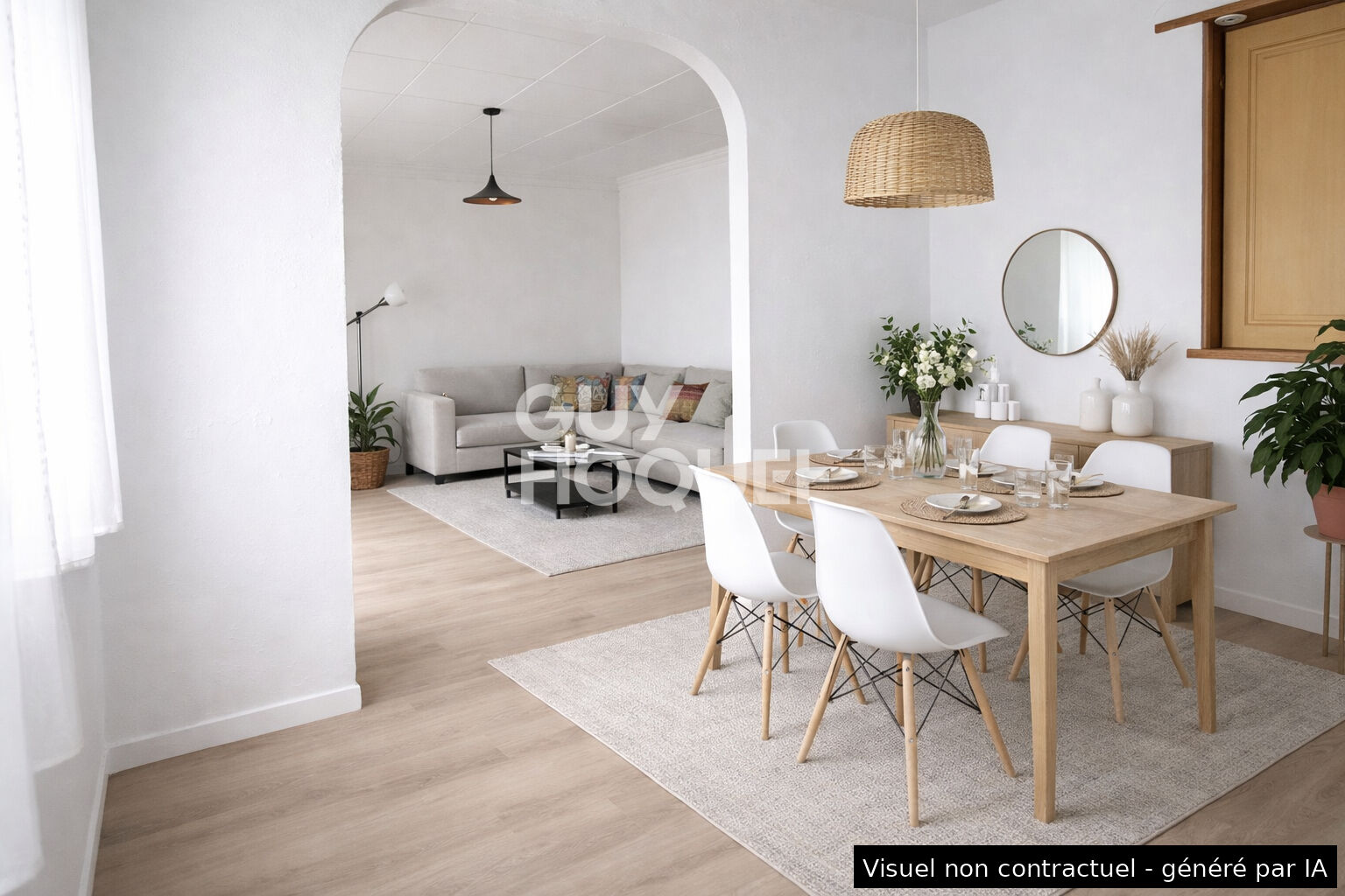 EPONE - Maison PLAIN PIED surélevée sur sous-sol total