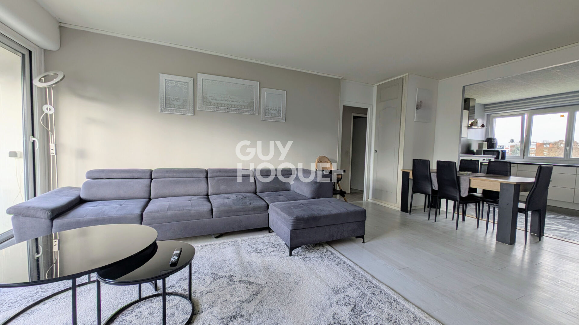 Appartement Aubergenville 4 pièces, 3 chambres.