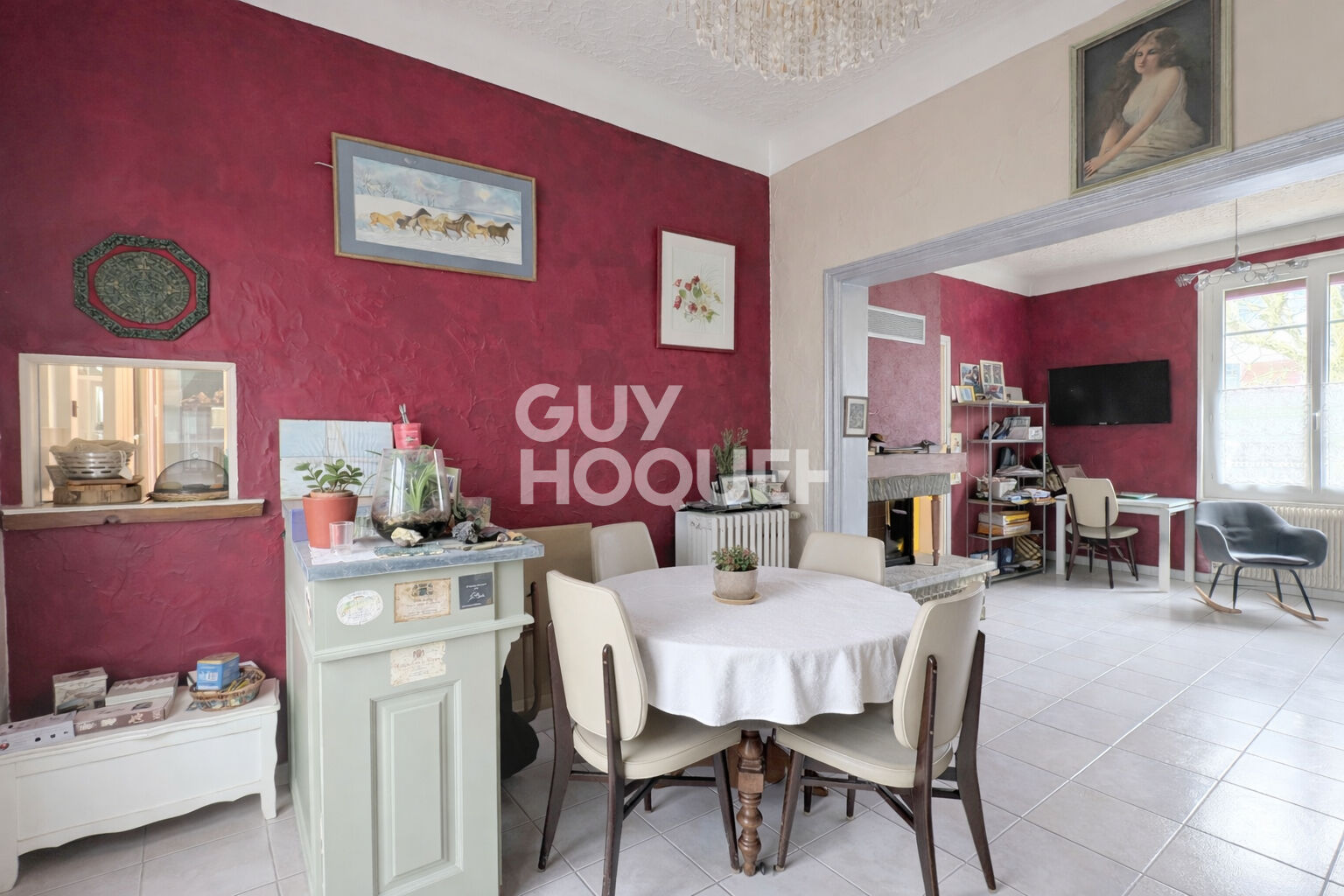 Maison Aubergenville 6 pièces, 3 chambres.