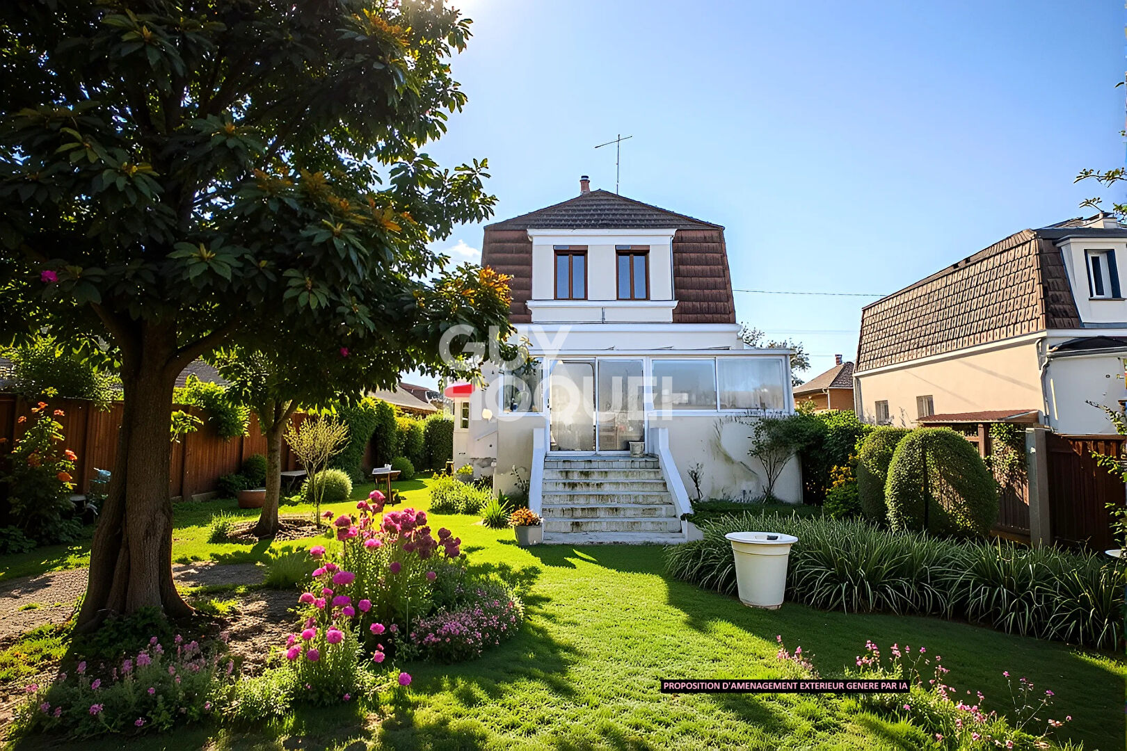 Maison Aubergenville 6 pièces, 3 chambres.