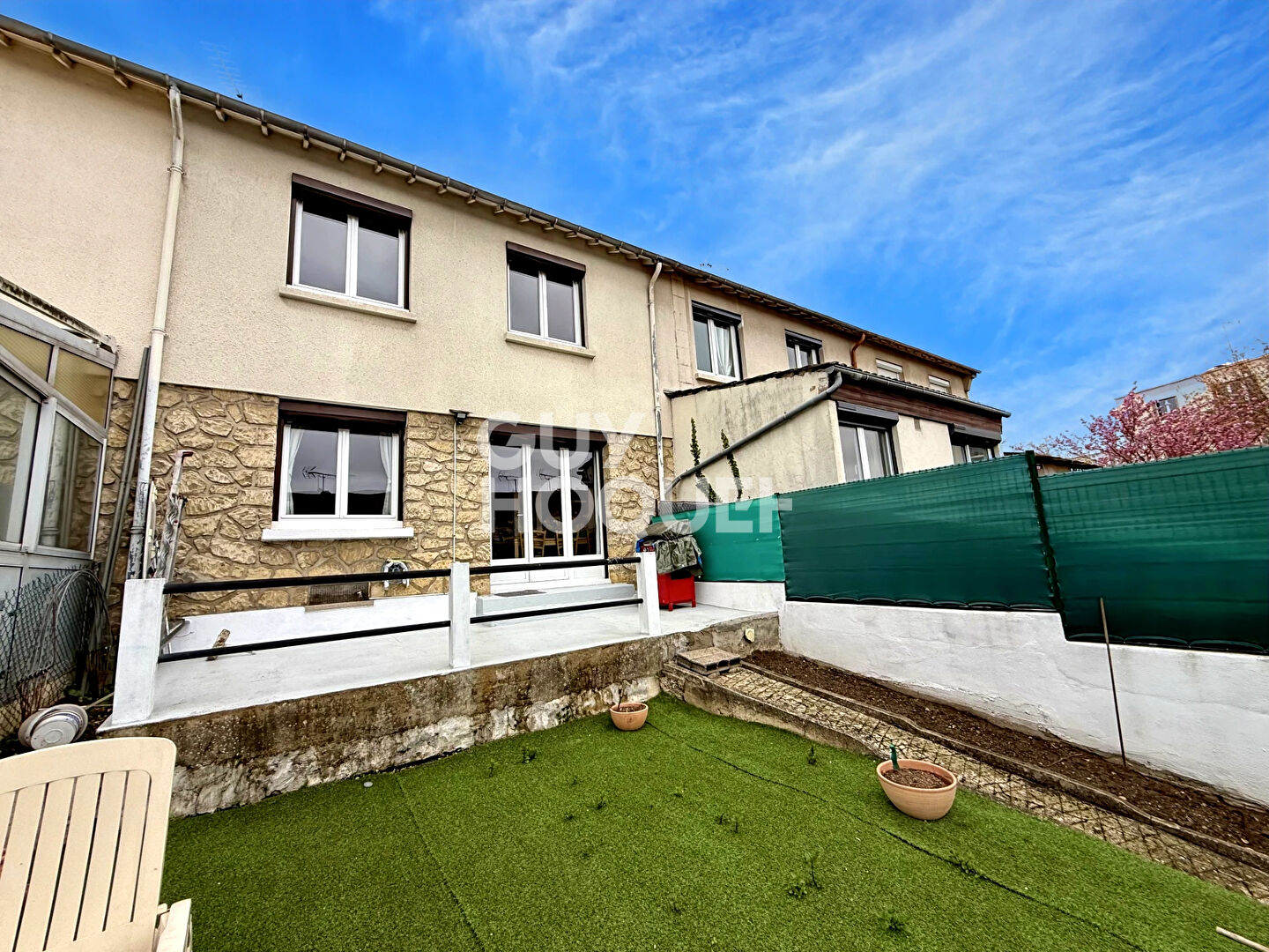 Mantes La Ville - Maison 3 Chambres 66 m2 - Sous-sol