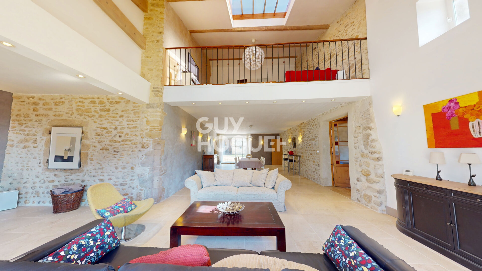 Demeure d'exception en pierres à Montoison (26)