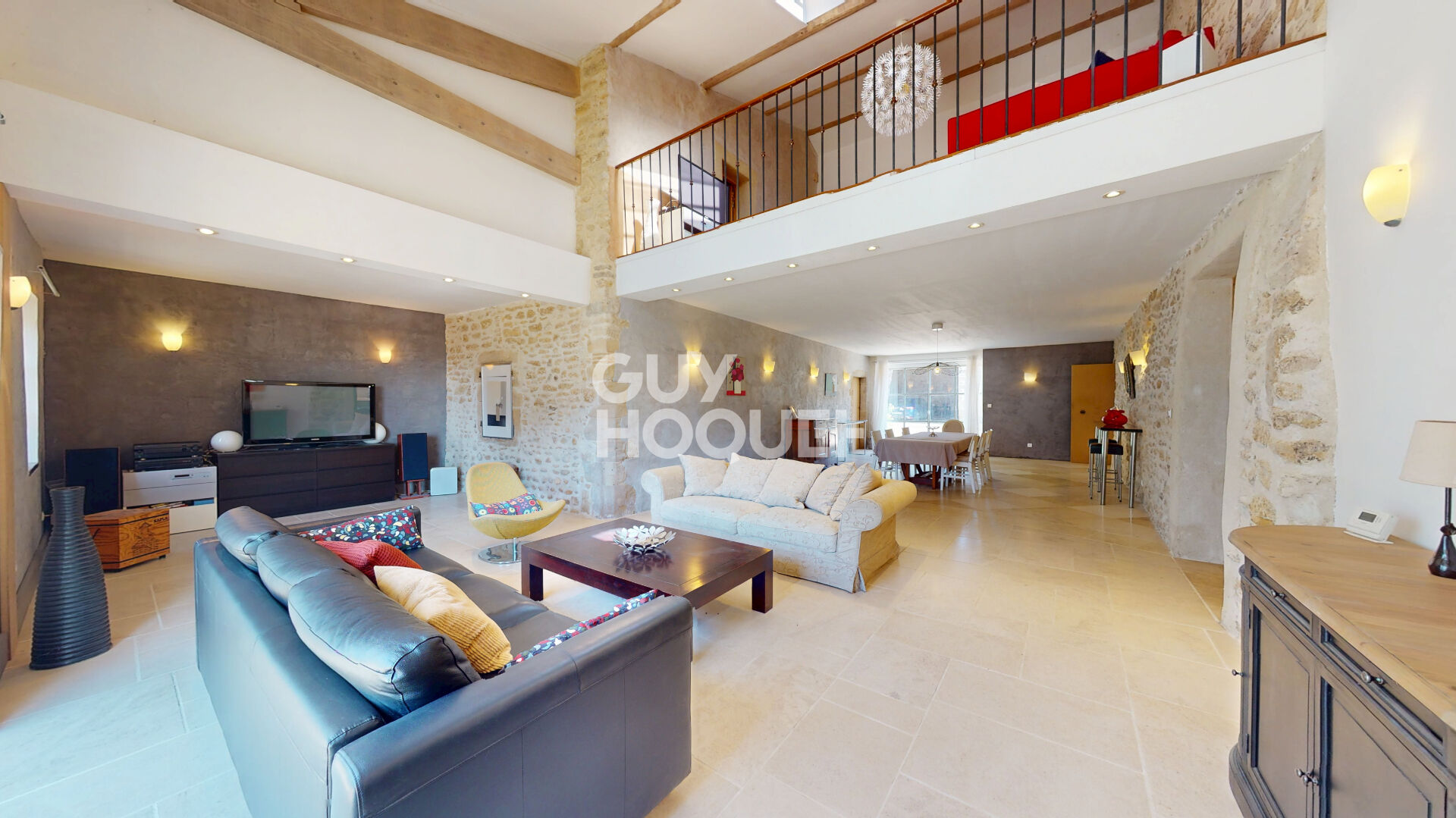 Demeure d'exception en pierres à Montoison (26)