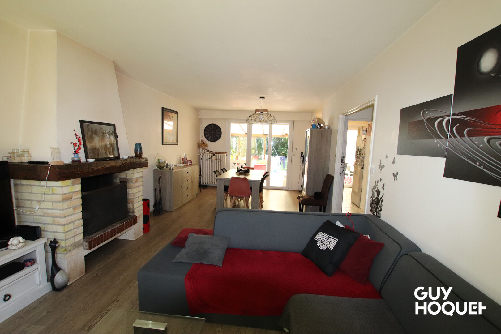 Maison plain-pied au coeur de la nature