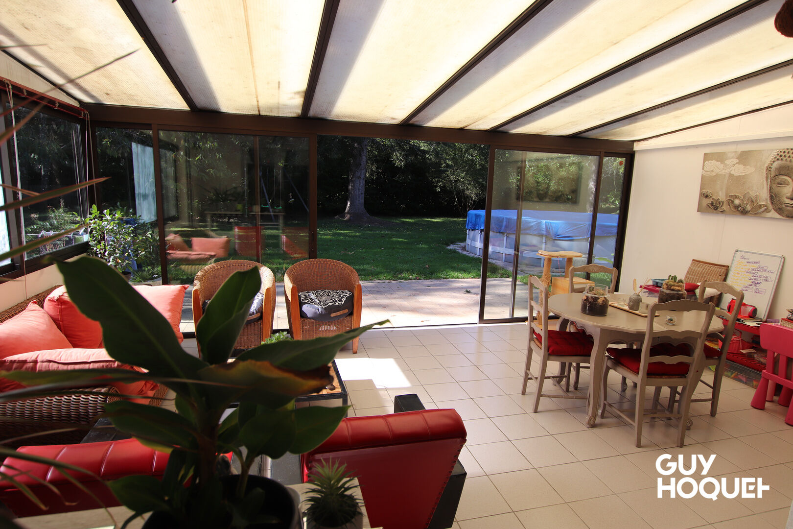 Maison plain-pied au coeur de la nature