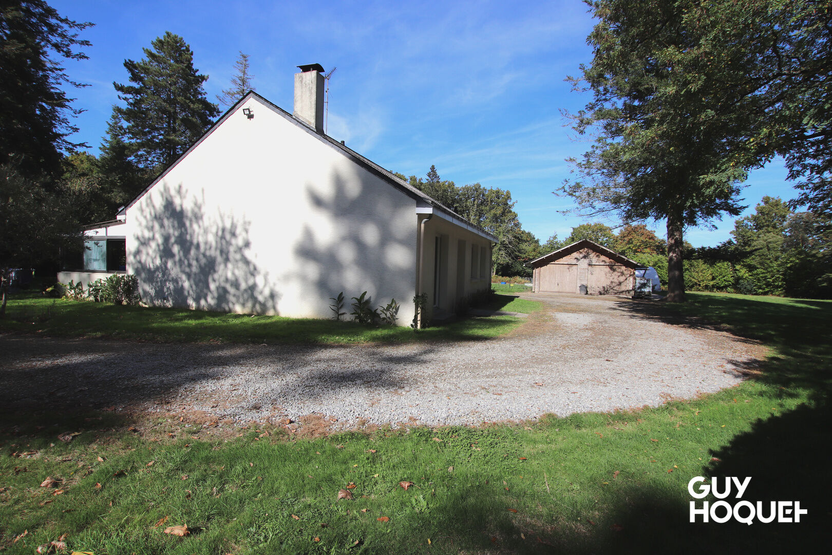 Maison plain-pied au coeur de la nature