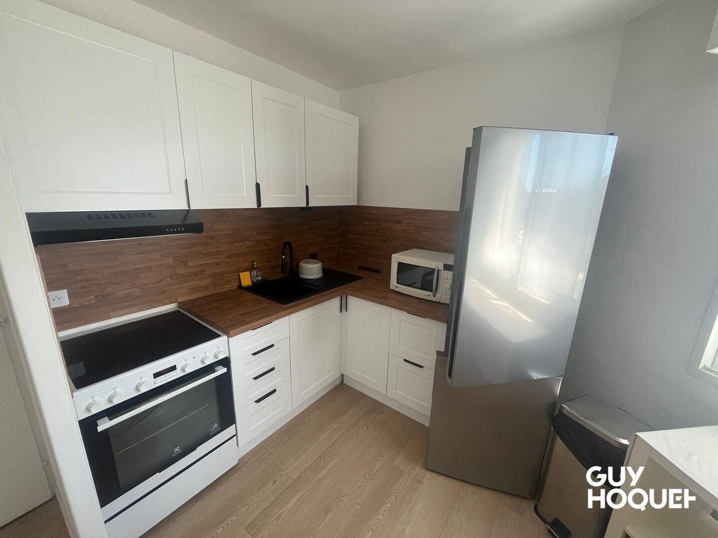 Appartement T1 meublé à louer au centre-ville de La Chapelle-sur-Erdre - Exclusivité Guy Hoquet