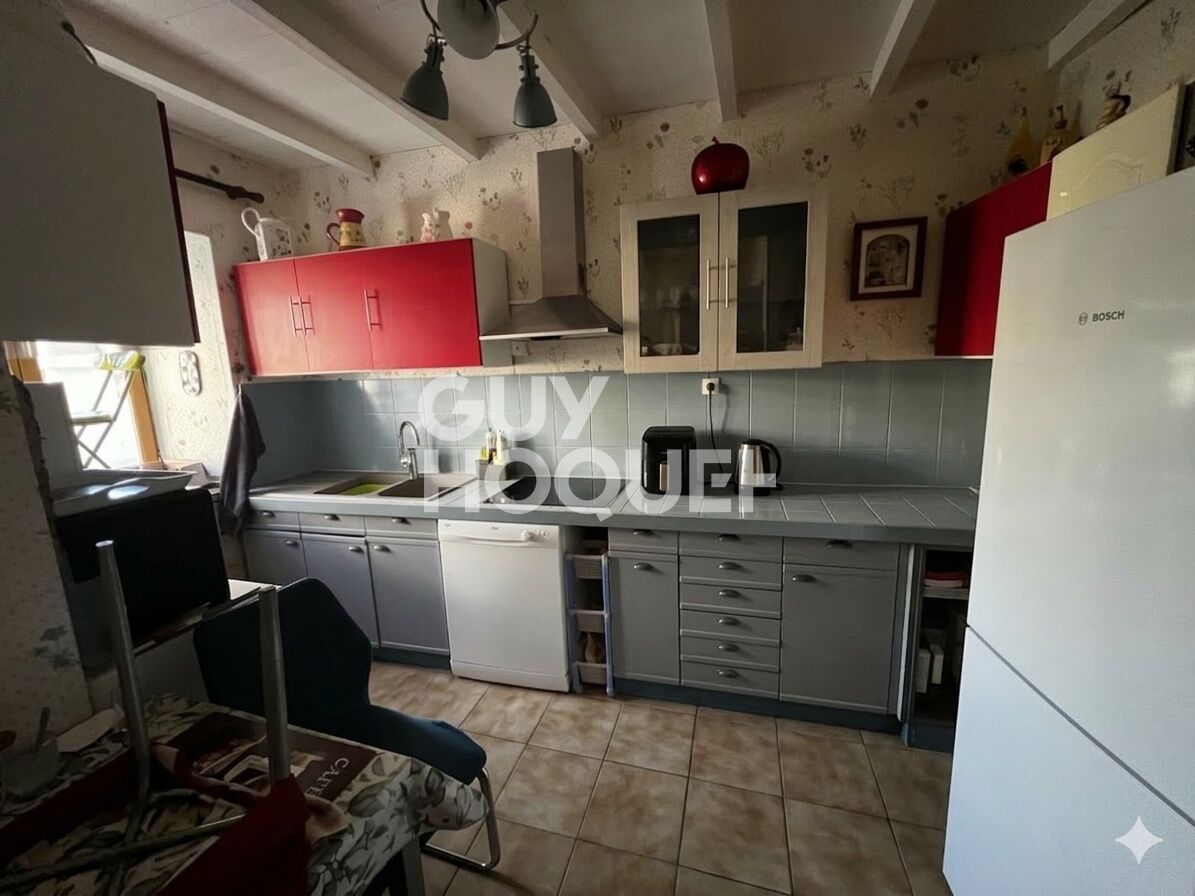 Maison 3 chambres avec cour au calme