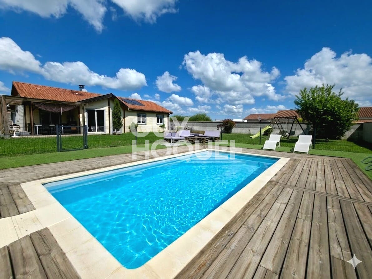 PLAIN-PIED AVEC PISCINE CHAUFFÉE