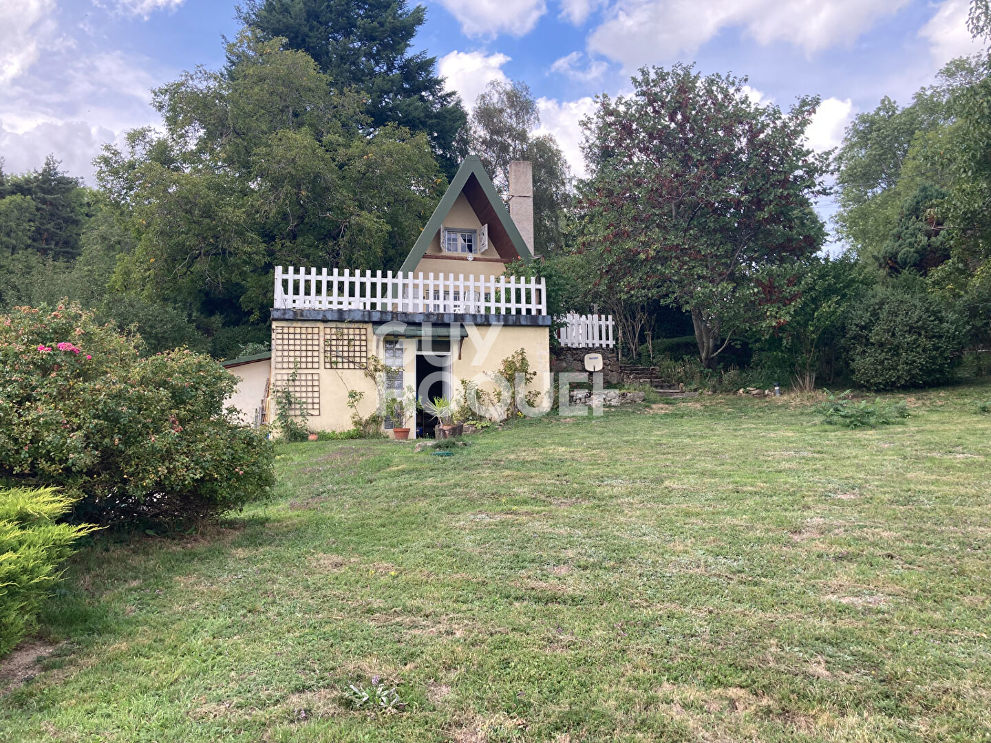 CHALET AVEC PISCINE - PALOGNEUX  (HAUTEURS DE SAIL SOUS COUZAN)