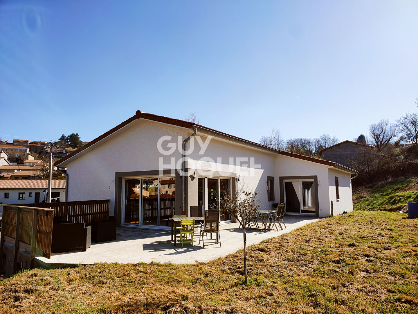 VENTE d'une maison F4 (128 m²) à VILLECHENEVE