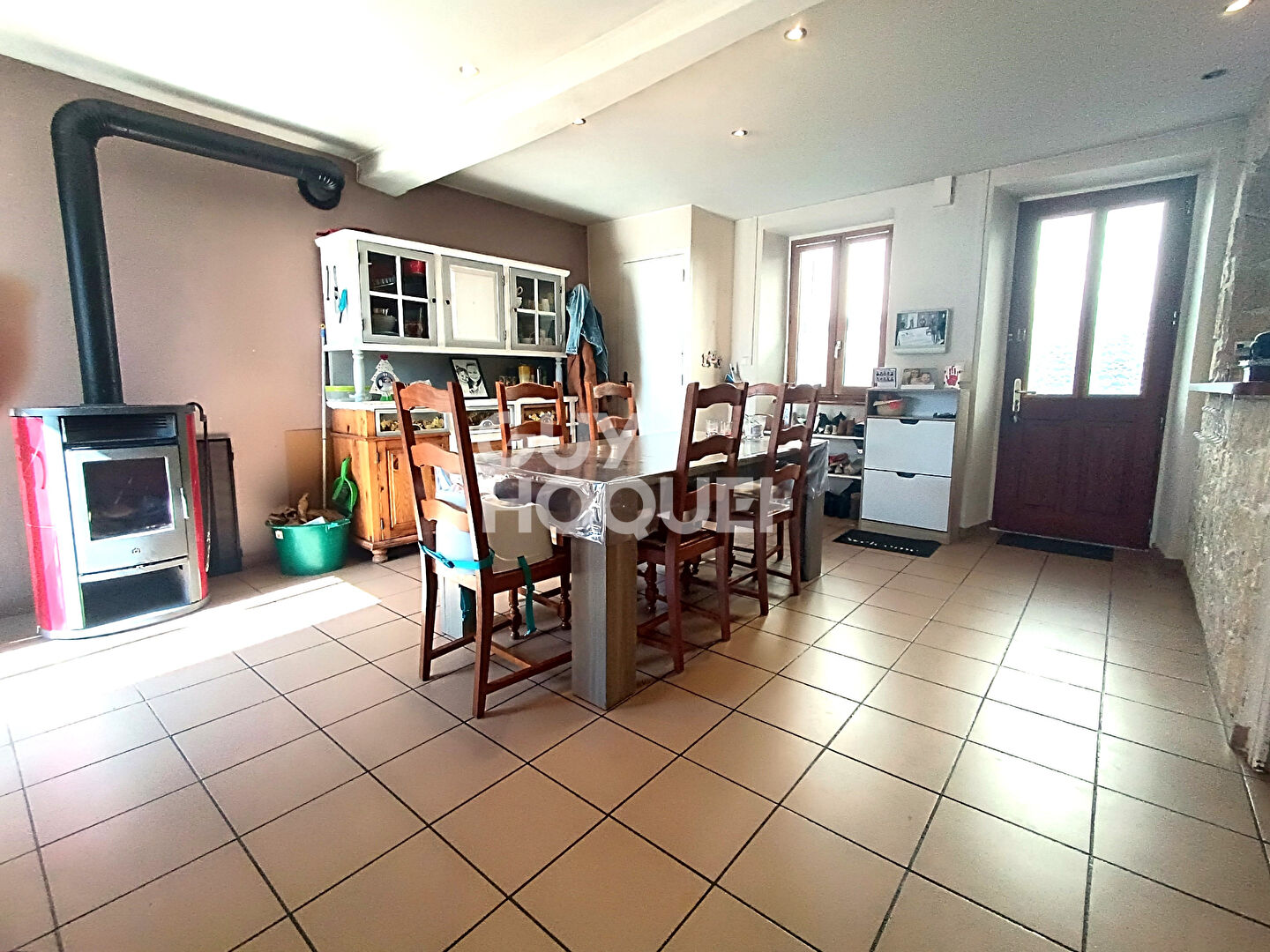 Maison centre village avec jardin