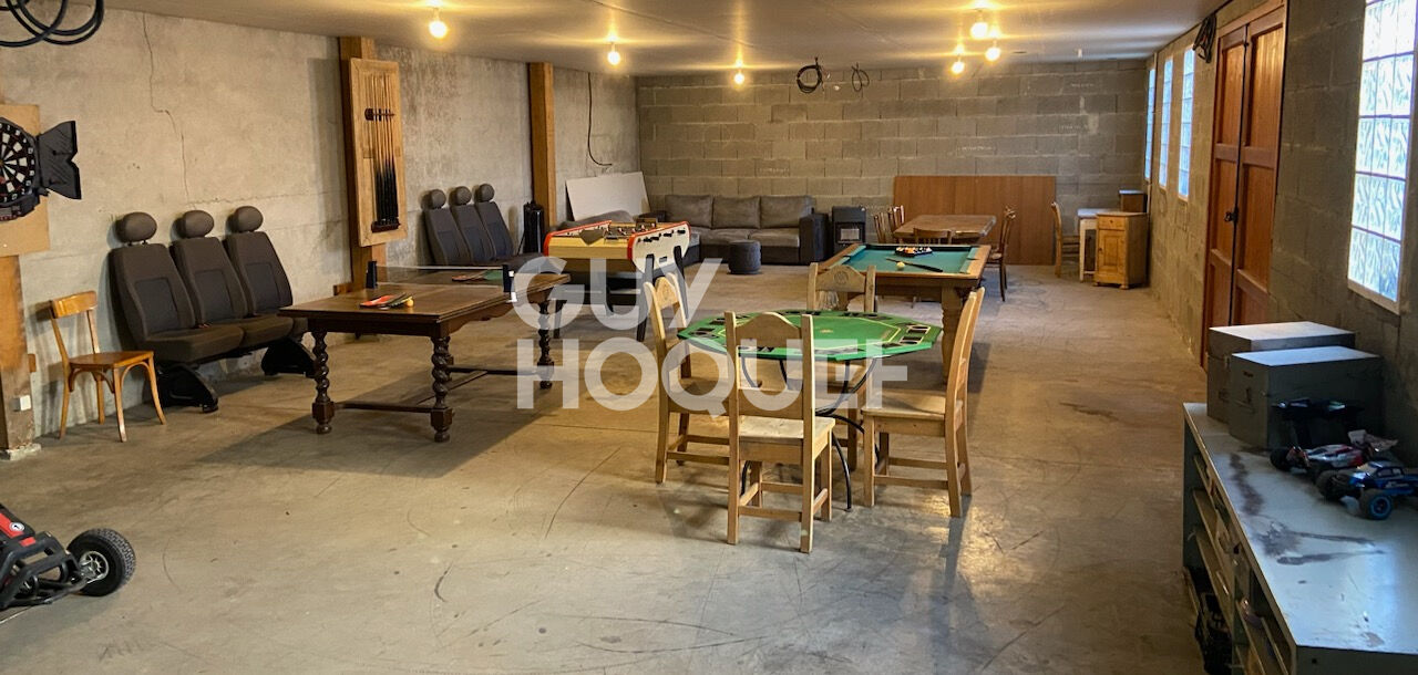 VILLA FAMILIALE AVEC ATELIER DE 240 m² ET ACCÈS CAMPING-CAR