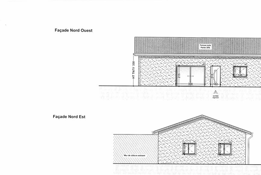 Maison de 100m² livrée Hors d'eau à SAINT MARTIN LA SAUVETE