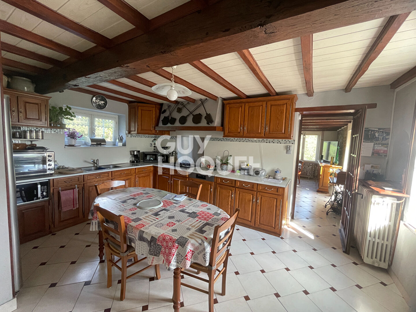 Ancien corps de ferme rénové de 114m²