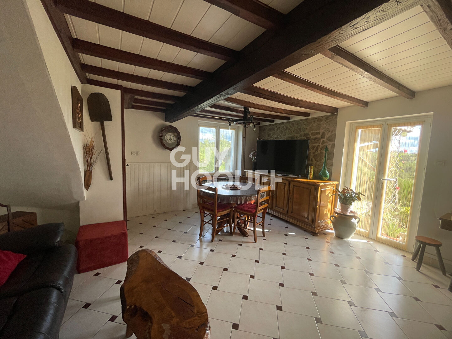 Ancien corps de ferme rénové de 114m²