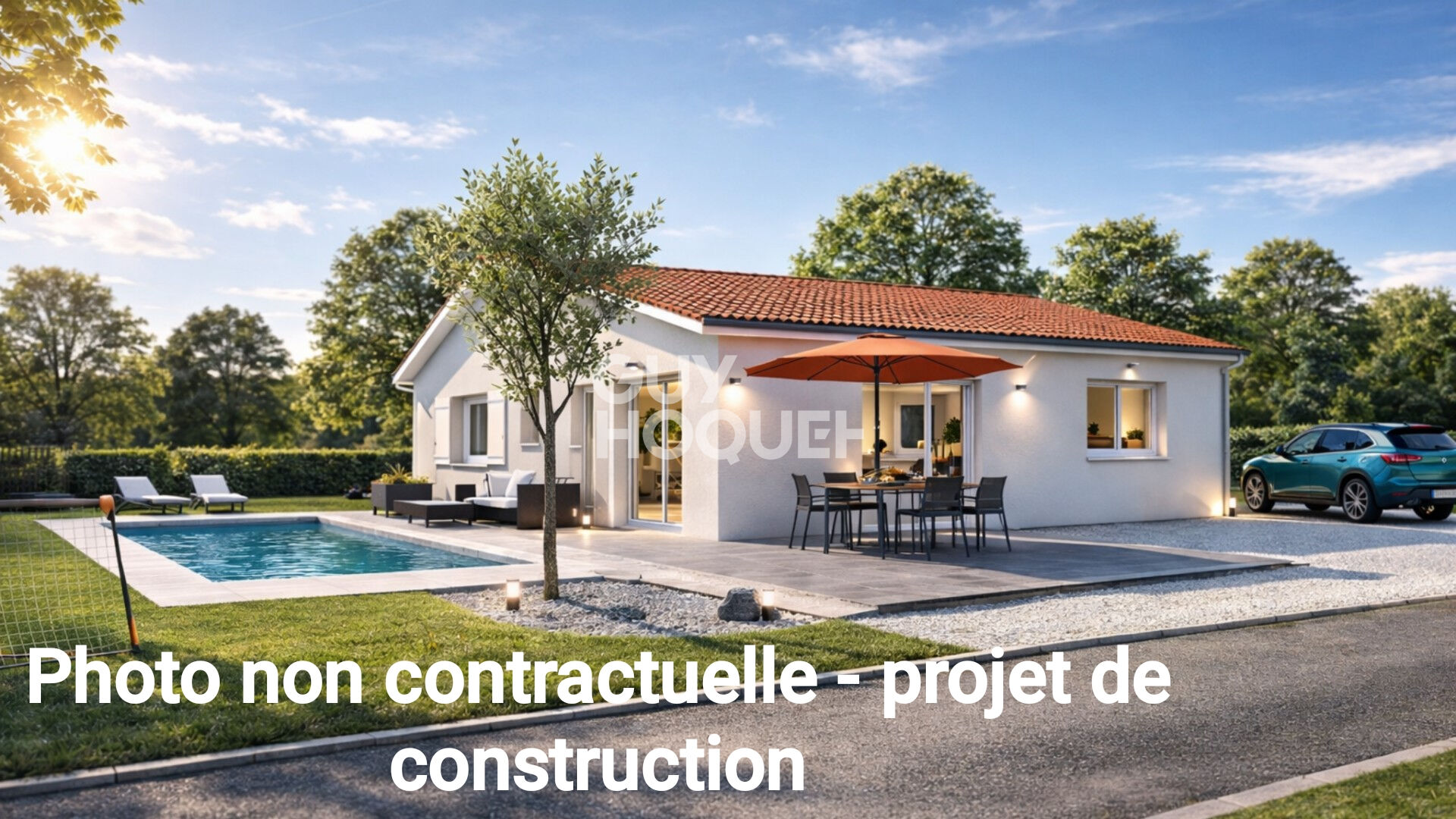 Rare à la vente - Terrain idéalement situé à Civens