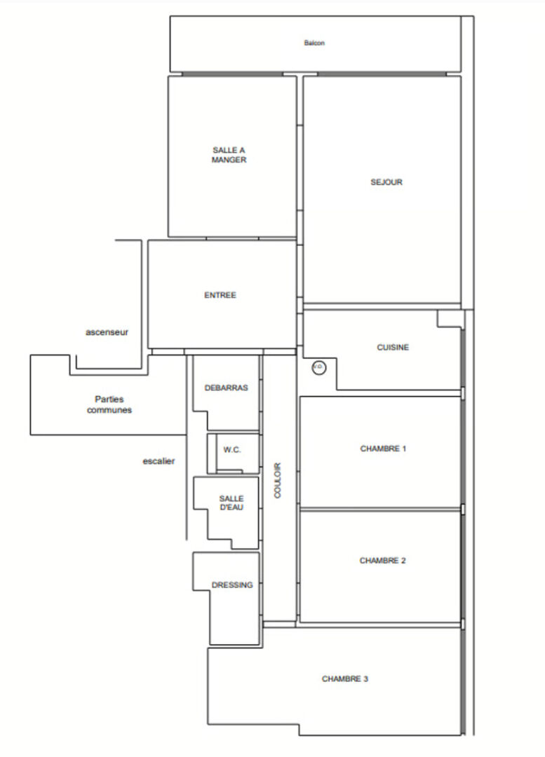 Magnifique appartement de 5 pièces en dernier étage à Fontenay aux Roses