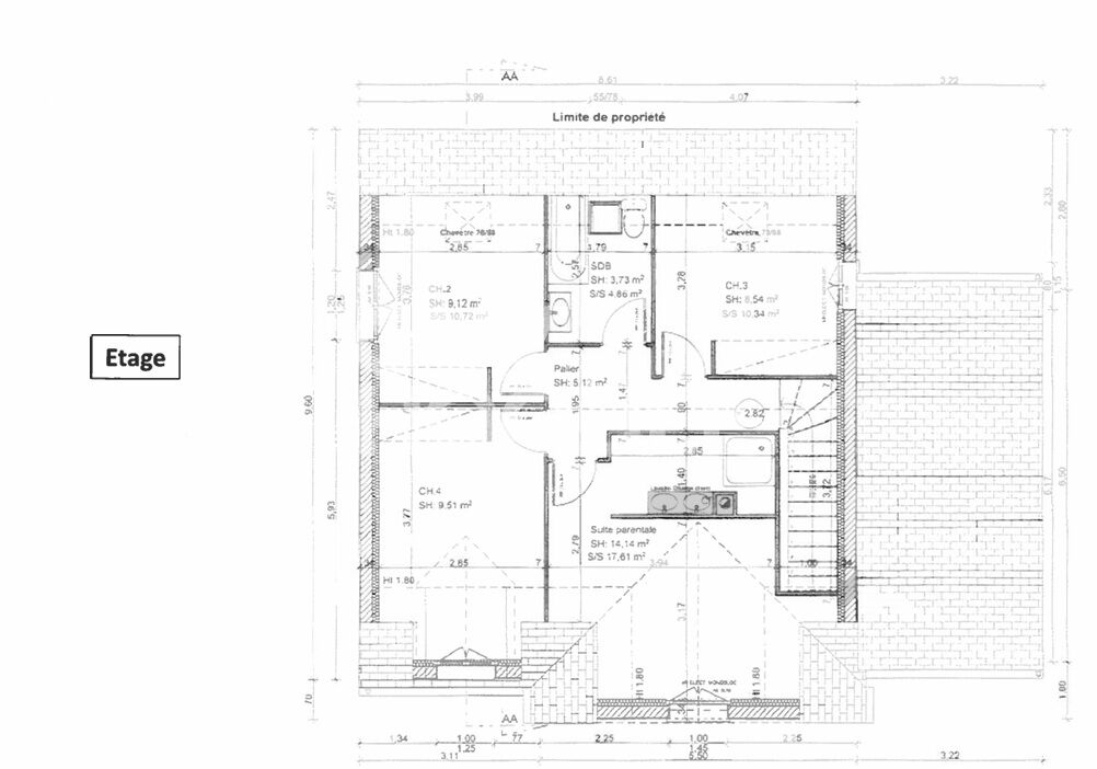 Terrain Forges-les-bains 590 m2
