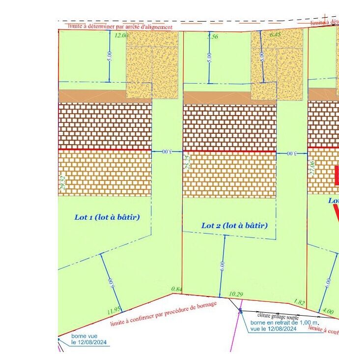 Terrain viabilisé de 326 m² à Breux-Jouy