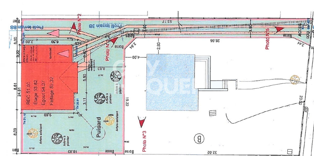Terrain Forges-les-bains 590 m2
