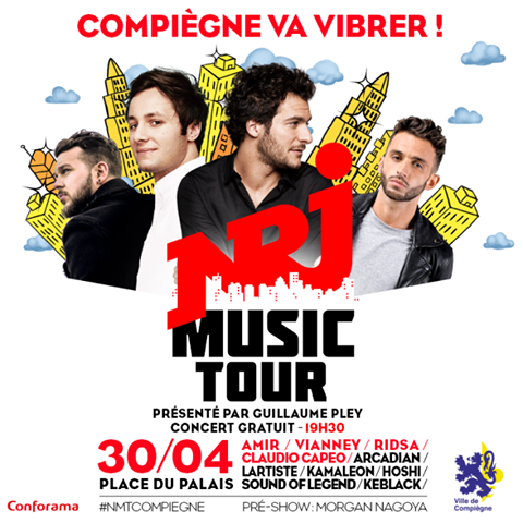 NRJ MUSIC TOUR Compiègne