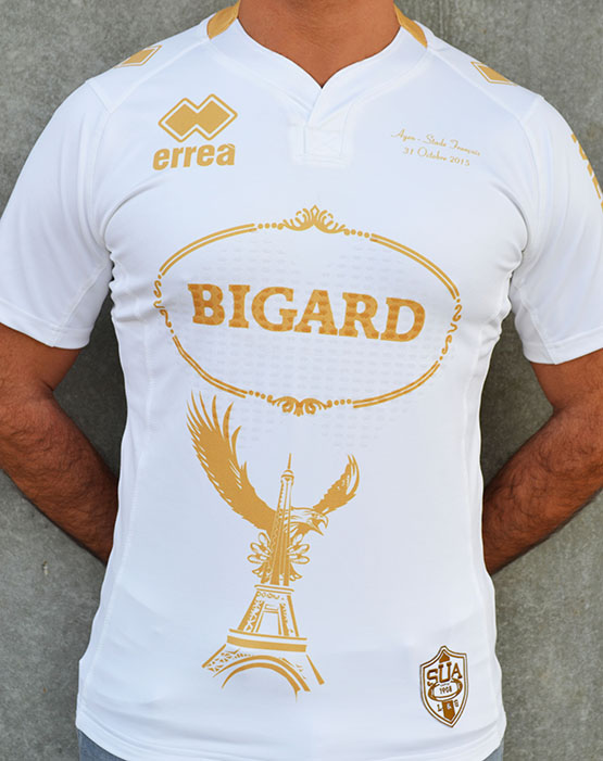 Rugby/Top14 : le SU Agen revêtira un maillot collector contre le Stade Français