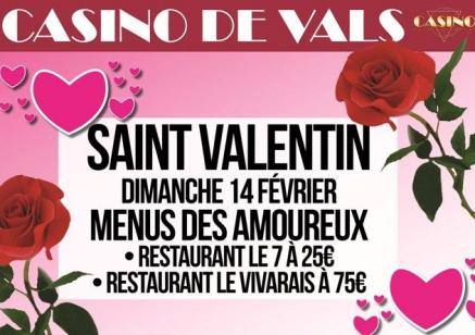 St Valentin au casino de Vals