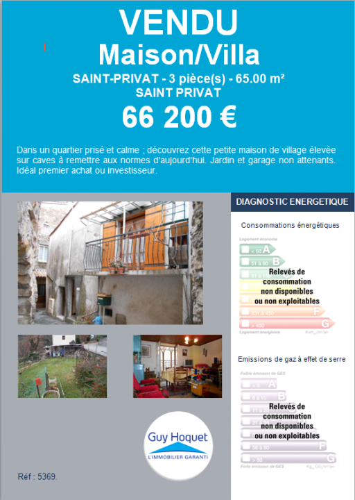 Vendu en une semaine !