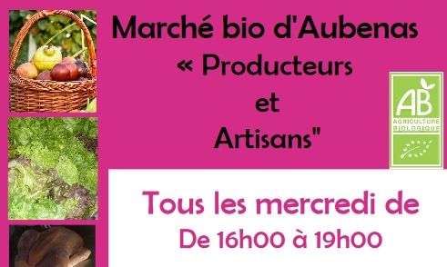 Marché Bio d'Aubenas