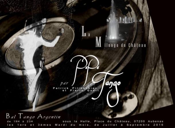 Milonga en Ardèche / Bal ? Tango à Aubenas