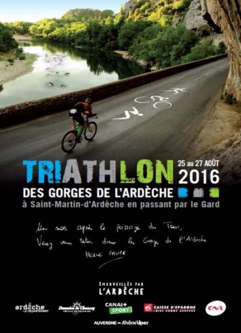 TRIATHLON DES GORGES DE L'ARDECHE
