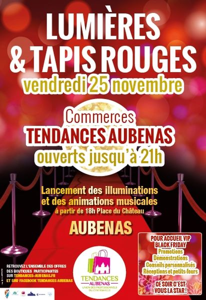 Vendredi 25 novembre - Lancement des illuminations