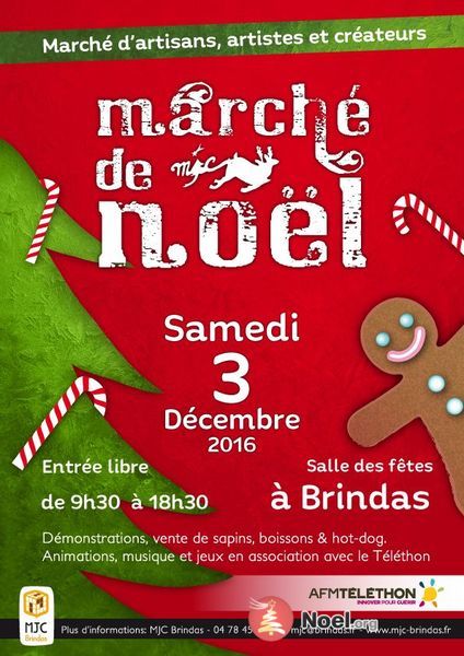 Le Marché de Noël s'installe à Brindas