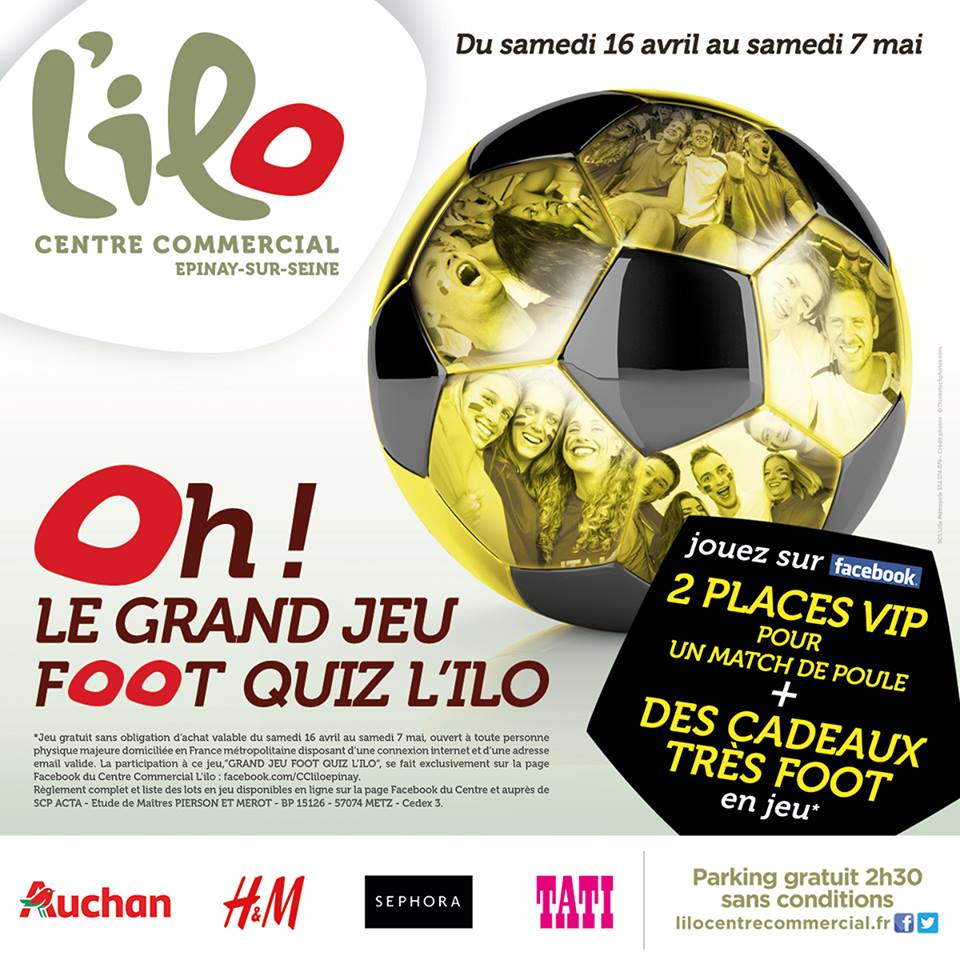 Le grand jeu foot quiz l'Ilo!