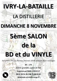 Salon de la BD et du vinyle à Ivry la Bataille