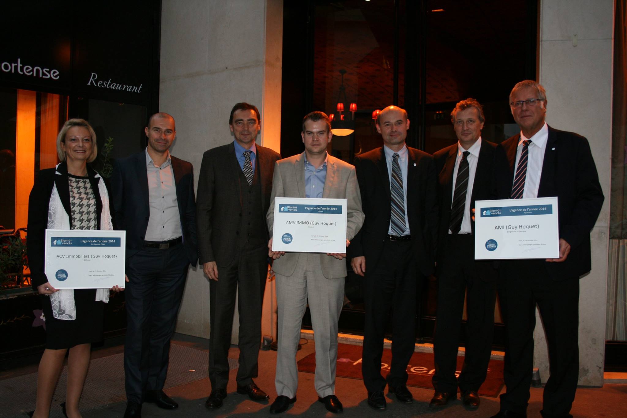 Le réseau Guy Hoquet récompensé par le trophée « Agence de l'année »