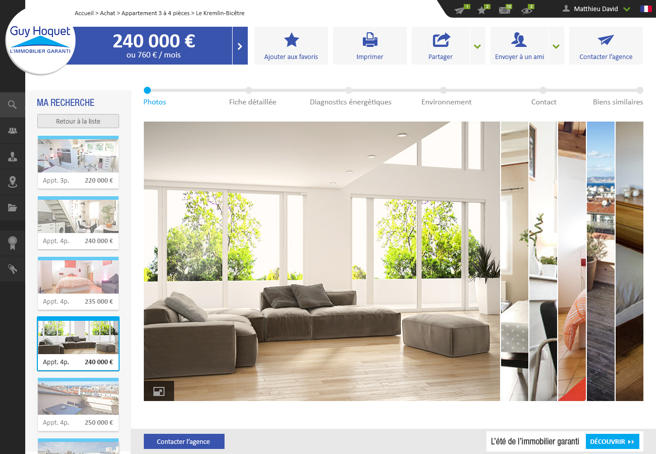 Guy Hoquet l'Immobilier lance le premier portail interactif de la transaction