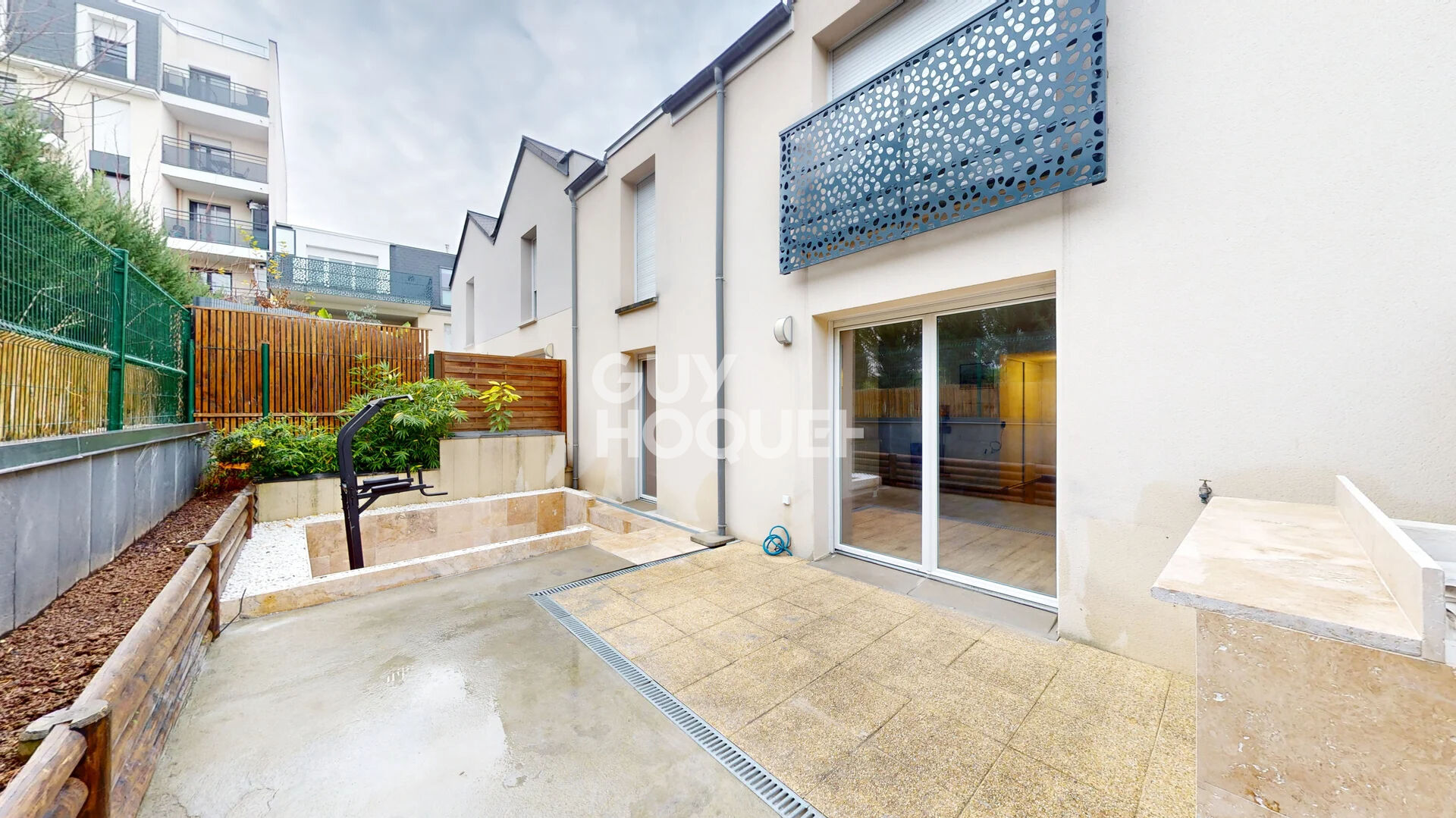 À vendre - Appartement 3 pièces avec jardin et parking - Franconville