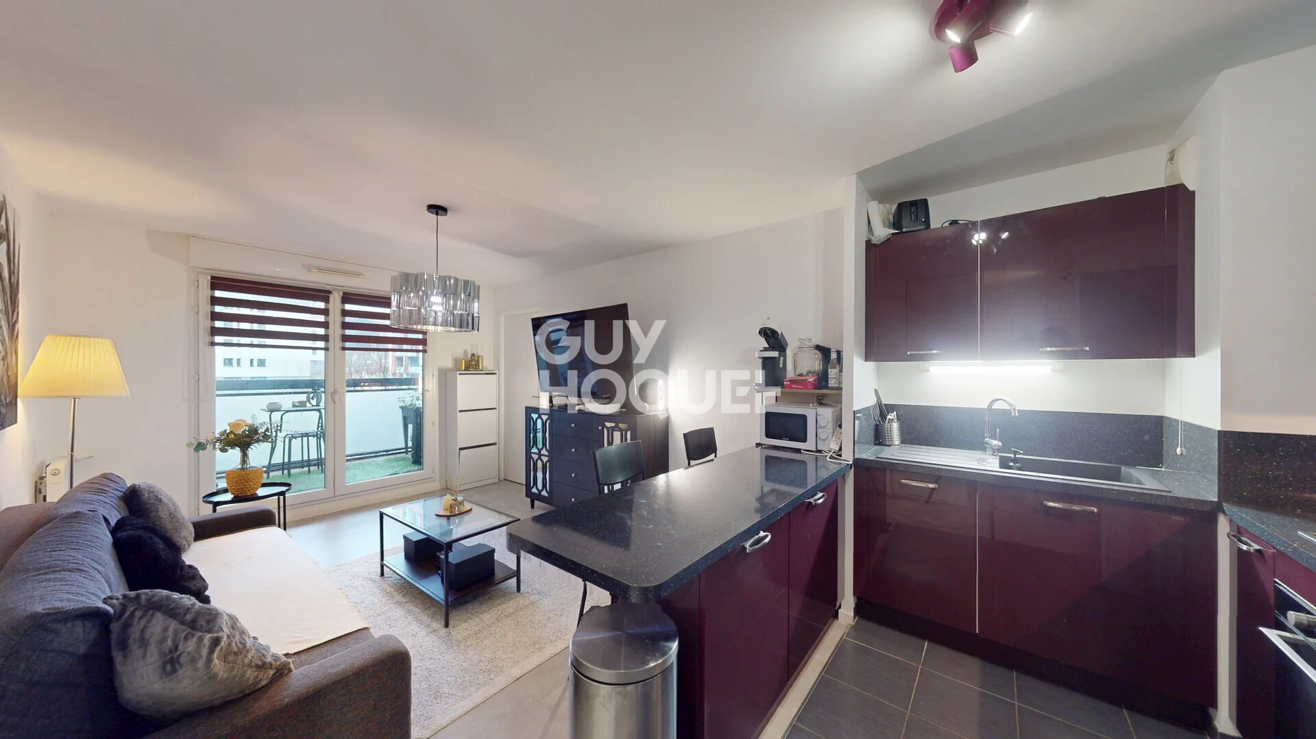 Appartement a louer franconville - 2 pièce(s) - 39.65 m2 - Surfyn