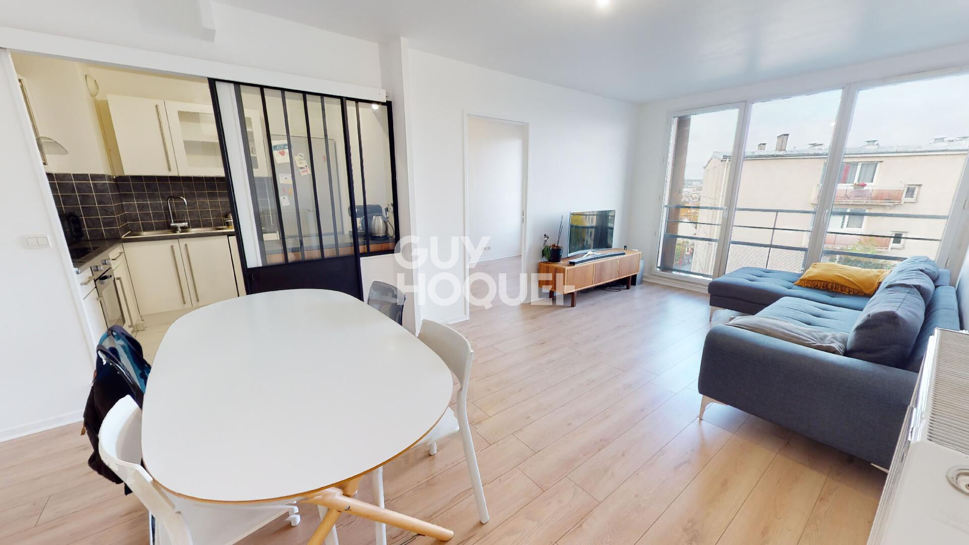 Appartement 4 pièces 3 chambres